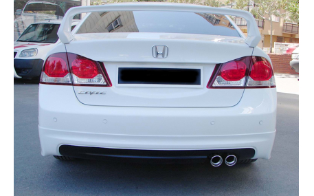 Накладка задняя Honda Civic 4D