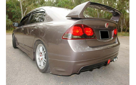 Накладка задняя Honda Civic 4D