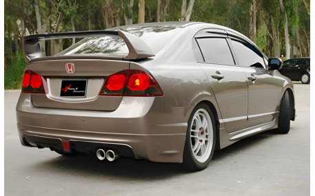 Накладка задняя Honda Civic 4D