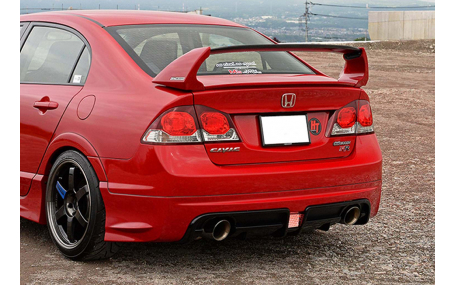Накладка задняя Honda Civic 4D