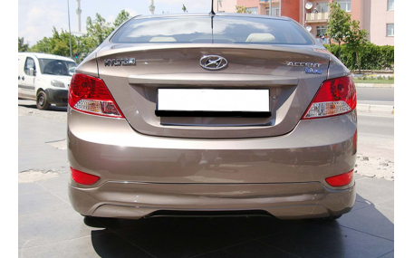 Накладка задняя Hyundai Accent