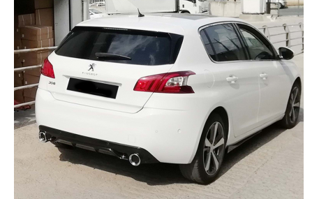 Накладка задняя Peugeot 308
