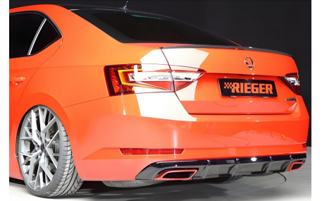 Накладка задняя Skoda Superb 2015-2019