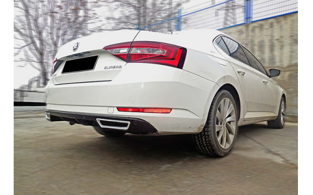 Накладка задняя Skoda Superb 2015-2019