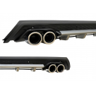 Универсальная накладка заднего бампера