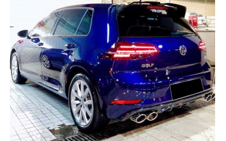 Накладка задняя Volkswagen Golf 7 2017-2019