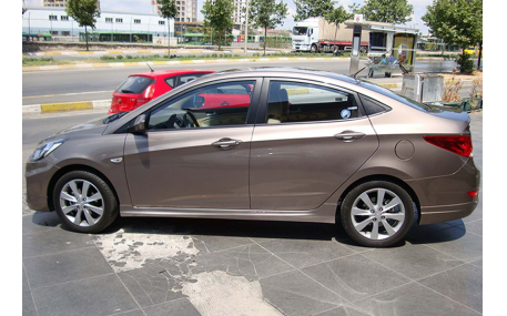 Пороги Hyundai Accent