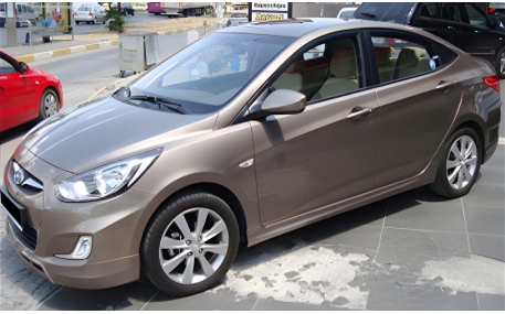 Пороги Hyundai Accent