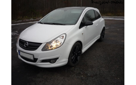 Накладка передняя Opel Corsa D