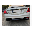 Бампер задний Mercedes S-class W222 2018-2020