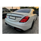 Бампер задний Mercedes S-class W222 2018-2020