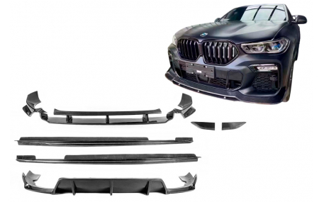 Накладки на бампера BMW X6 G06 2020-2023