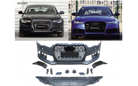 Бампер передний Audi A6 C7 2011-2014