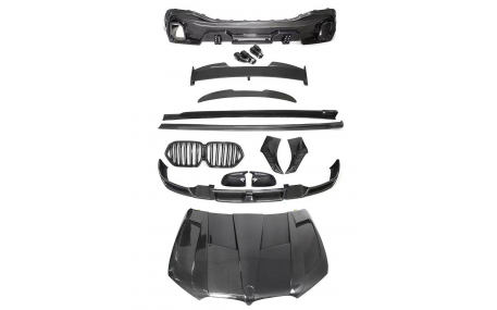 Накладки на бампера BMW X6 G06 2020-2023