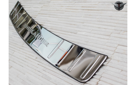 Накладка на задний бампер Toyota Highlander