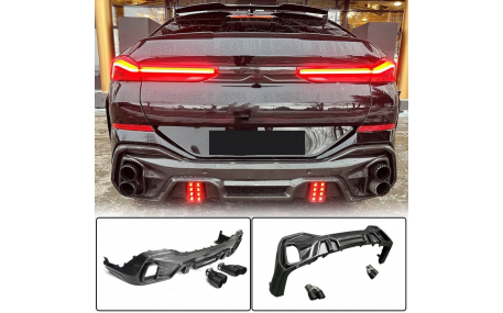 Накладка задняя BMW X6 G06 2020-2023