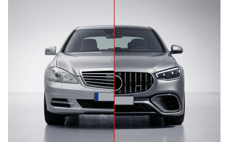 Комплект обвеса Mercedes S-class W221