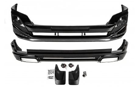 Накладки на бампера Toyota Land Cruiser Prado 150