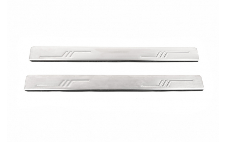 Накладки на пороги Toyota Corolla