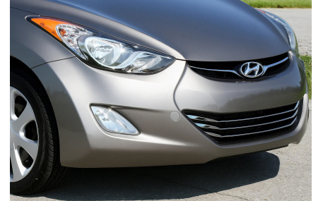 Хром накладки Hyundai Elantra MD