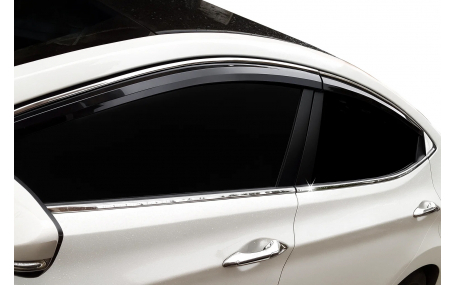 Хром накладки Hyundai Elantra MD