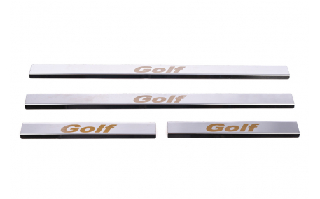 Накладки на пороги Volkswagen Golf 5