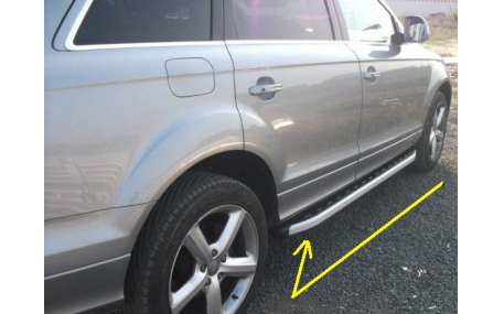 Подножки AUDI Q7