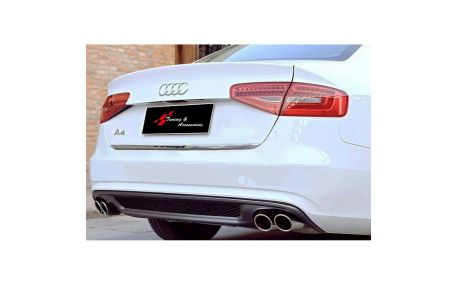 Накладка задняя Audi A4 B8 2012-2015