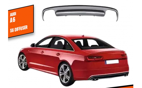 Накладка задняя Audi A6 C7 2011-2014