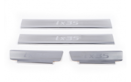 Накладки на пороги Hyundai ix35