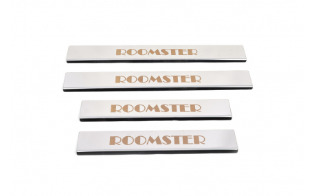 Накладки на пороги Skoda Roomster