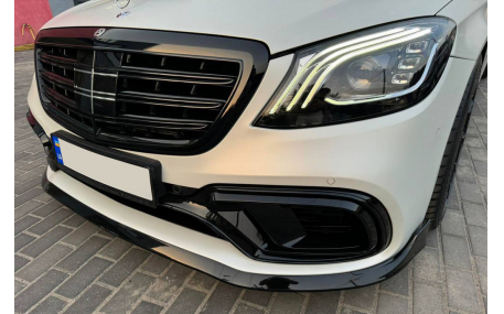 Накладка передняя Mercedes S-class W222 2018-2020