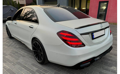 Накладка задняя Mercedes S-сlass W222 2017-2020