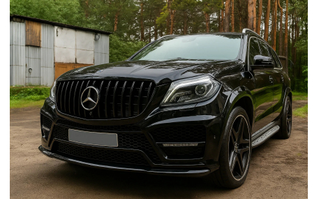 Решетка радиатора Mercedes GL-class X166 2012-2015