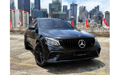 Решетка радиатора Mercedes GLC-class X253 2016-2019