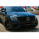 Решетка радиатора Mercedes GLC Coupe C253 2016-2019
