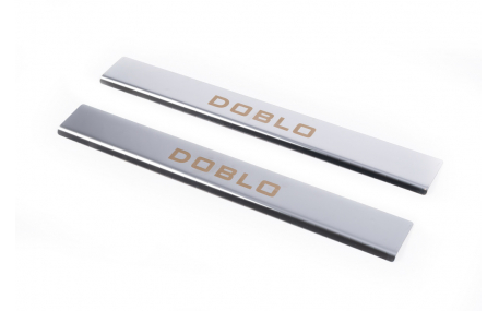 Накладки на пороги Fiat Doblo