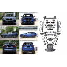 Комплект обвеса BMW X3 G01 2018-2022