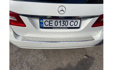 Накладка на задний бампер Mercedes E-class W211