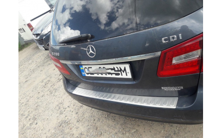 Накладка на задний бампер Mercedes E-class W212