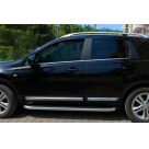 Хром накладки Nissan Qashqai J10 +2