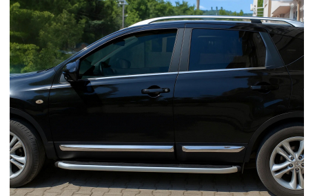 Хром накладки Nissan Qashqai J10 +2