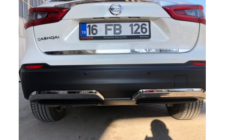 Хром накладки Nissan Qashqai J11