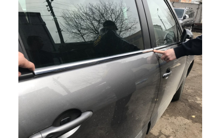 Хром накладки Renault Scenic