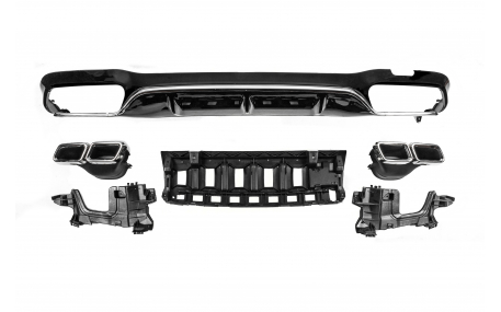 Накладка задняя Mercedes E-class W213 2016-2020