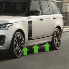 Пороги Range Rover Vogue L405 2018-2021