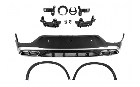 Накладка задняя Mercedes GLС-class Coupe С253 2019-2022