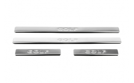 Накладки на пороги Volkswagen Golf 7