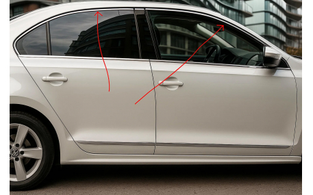 Хром накладки Volkswagen Jetta