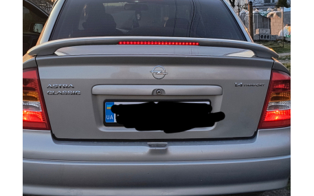 Спойлер Opel Astra G